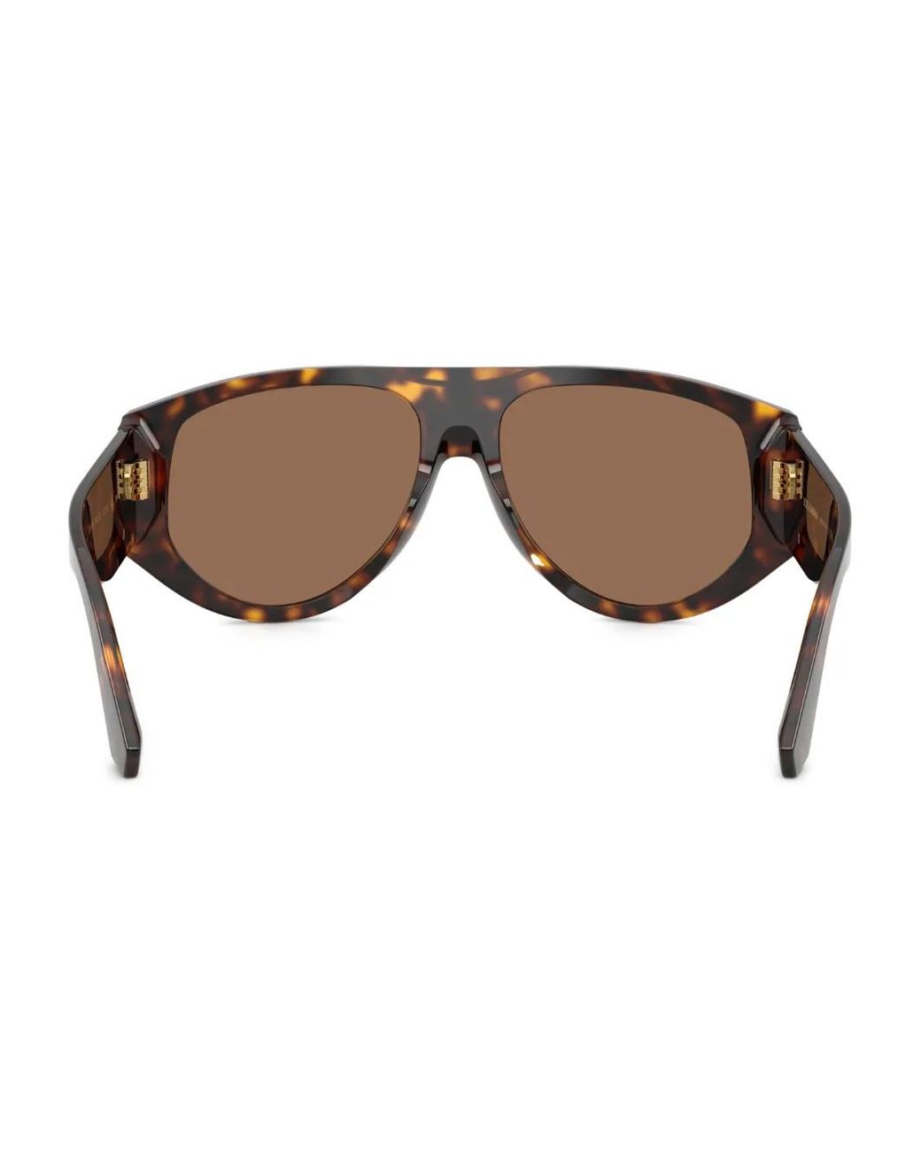 Dolce & Gabbana Brown Tortoiseshell-Effect Sunglasses