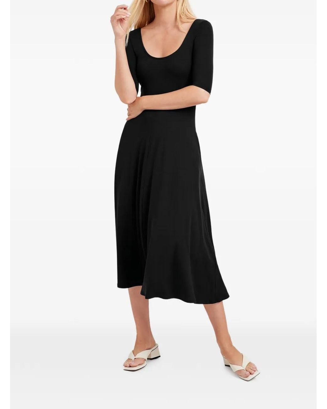 MARCELLA Innogen Midi-Jurk in het Black