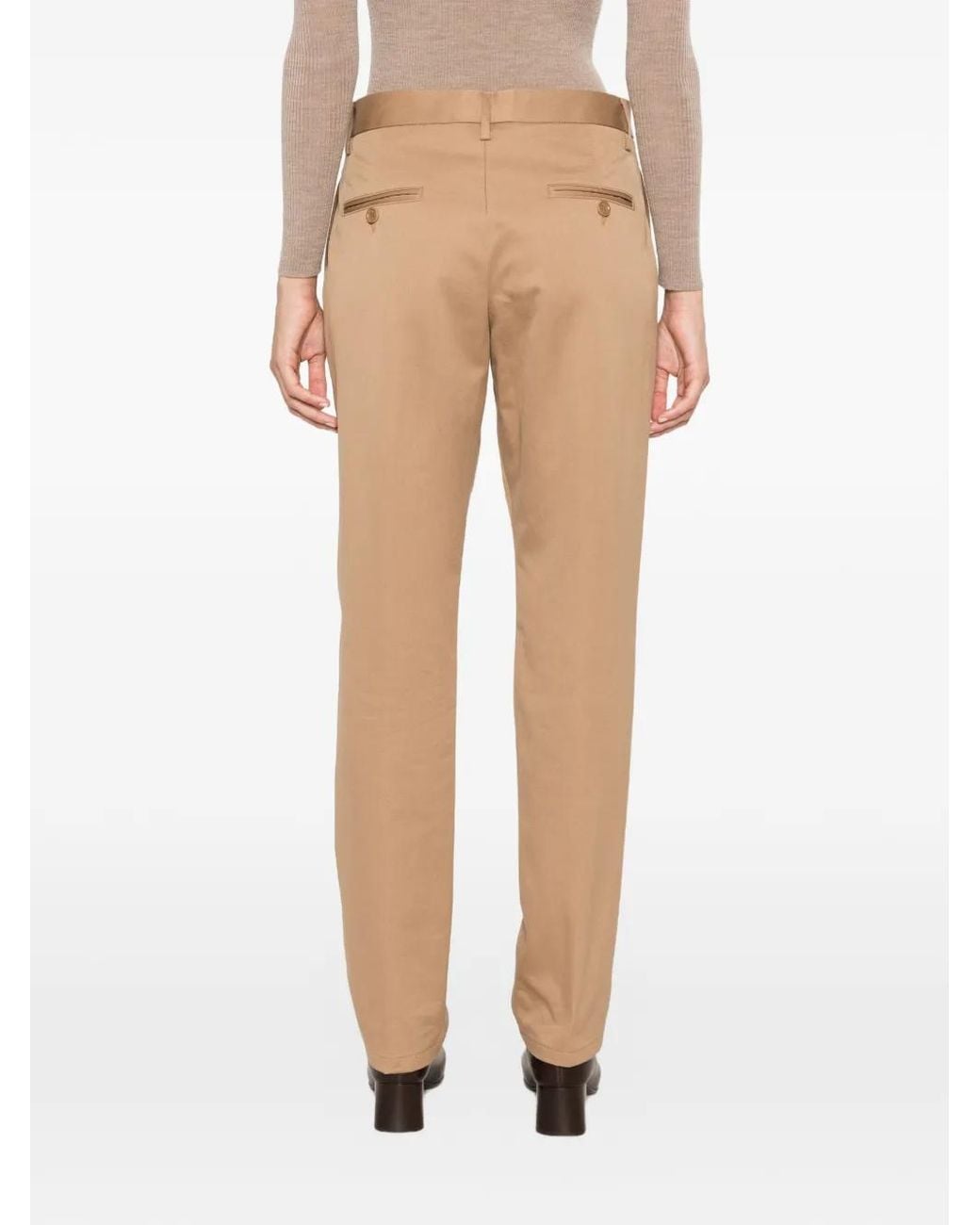 Aspesi Multicolor Double-Pleated Trousers