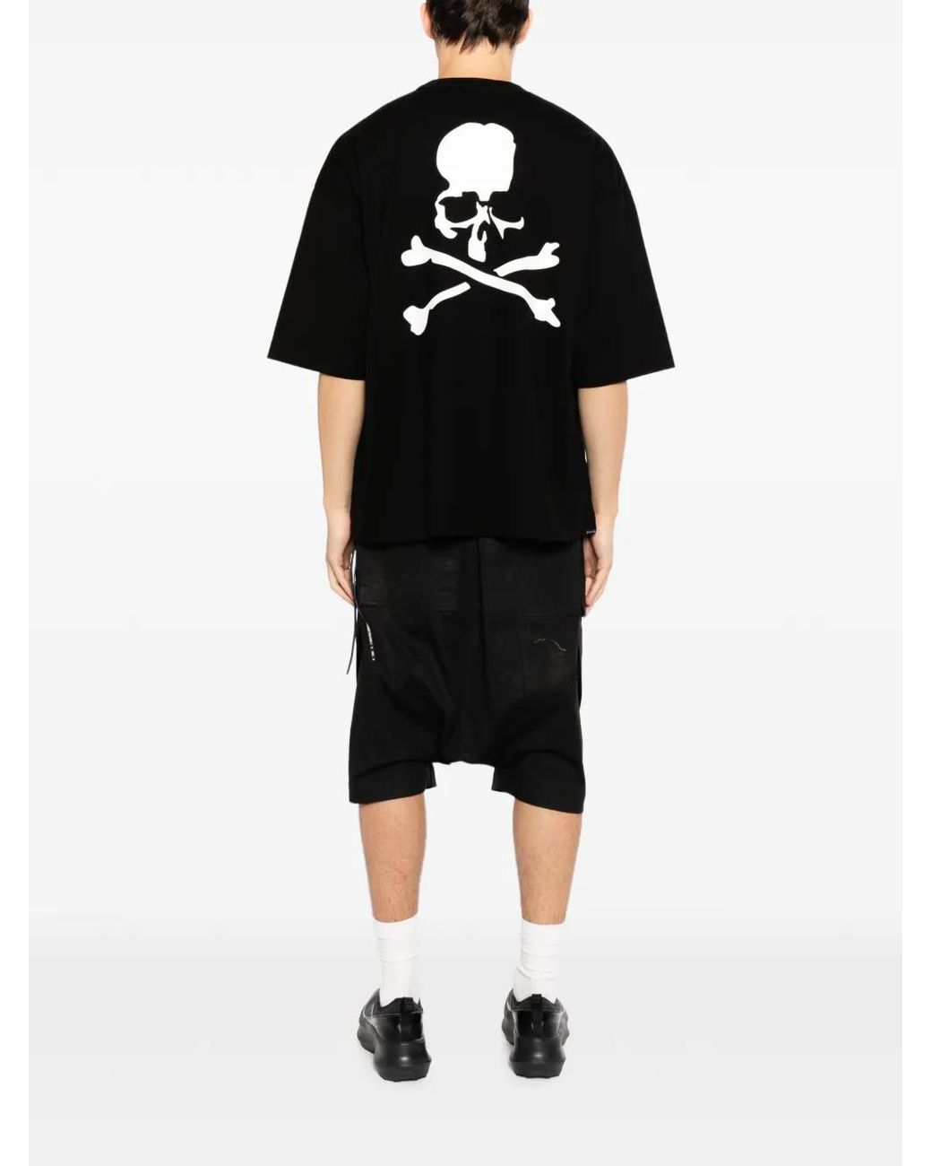 MASTERMIND WORLD Black Graphic T-Shirt for men
