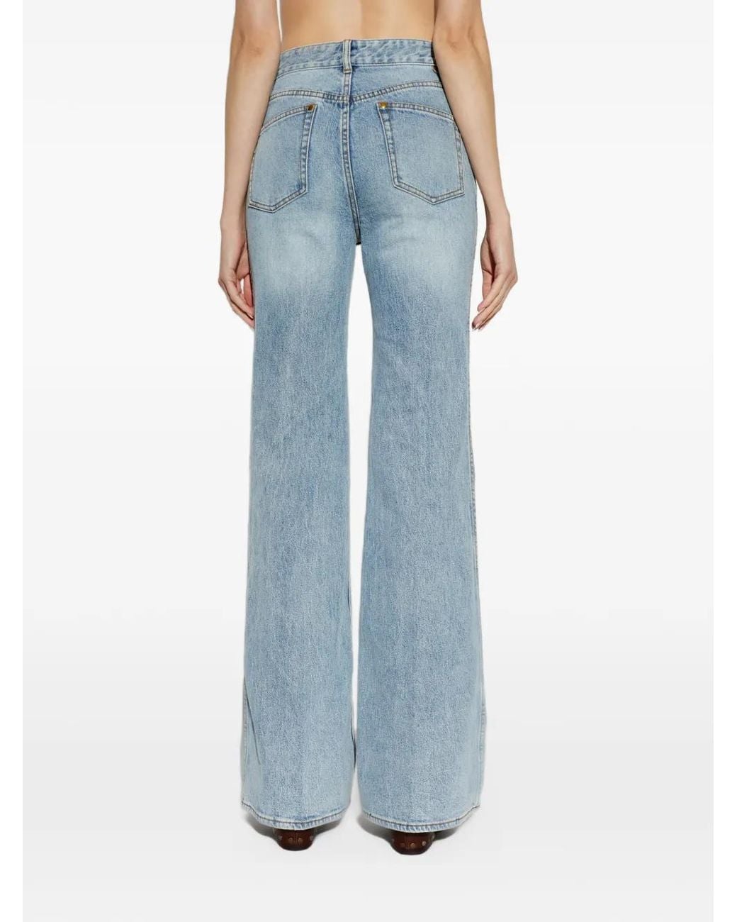 Zimmermann Blue Flared Jeans