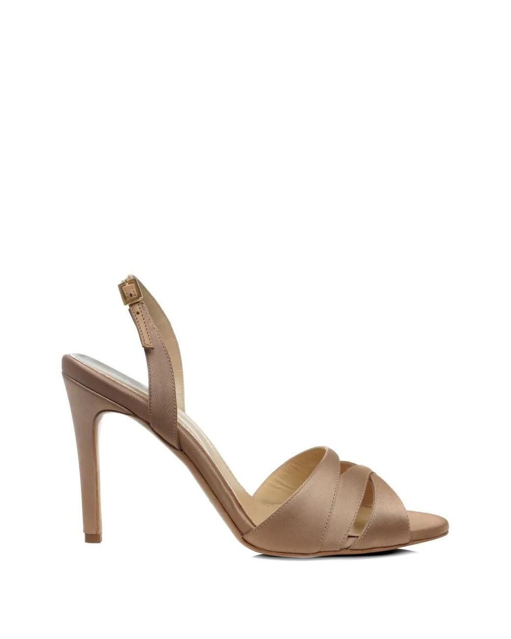 Ginissima Metallic Thalia Heeled Sandals