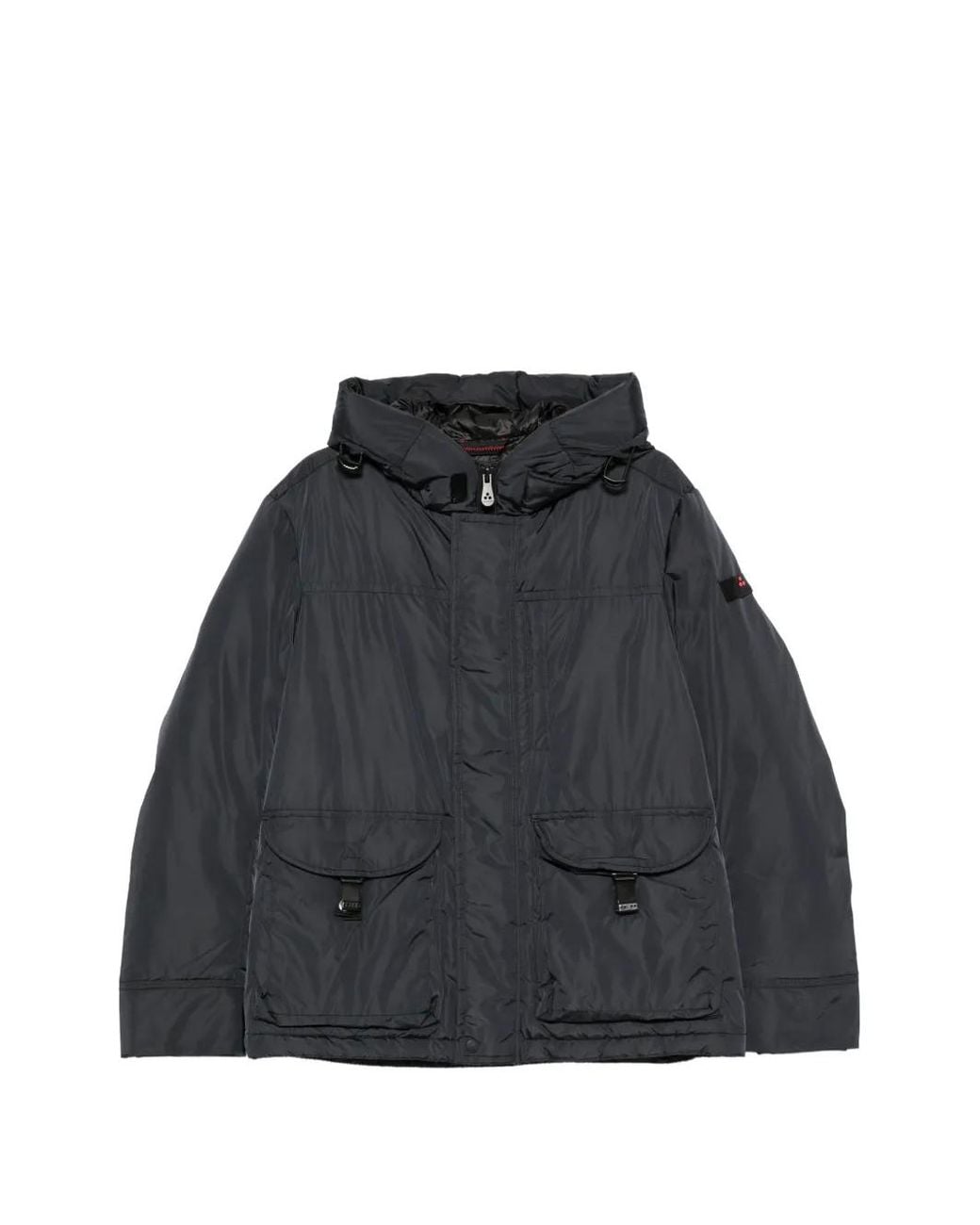 Peuterey Black Ronnie Nbe Hooded Jacket for men