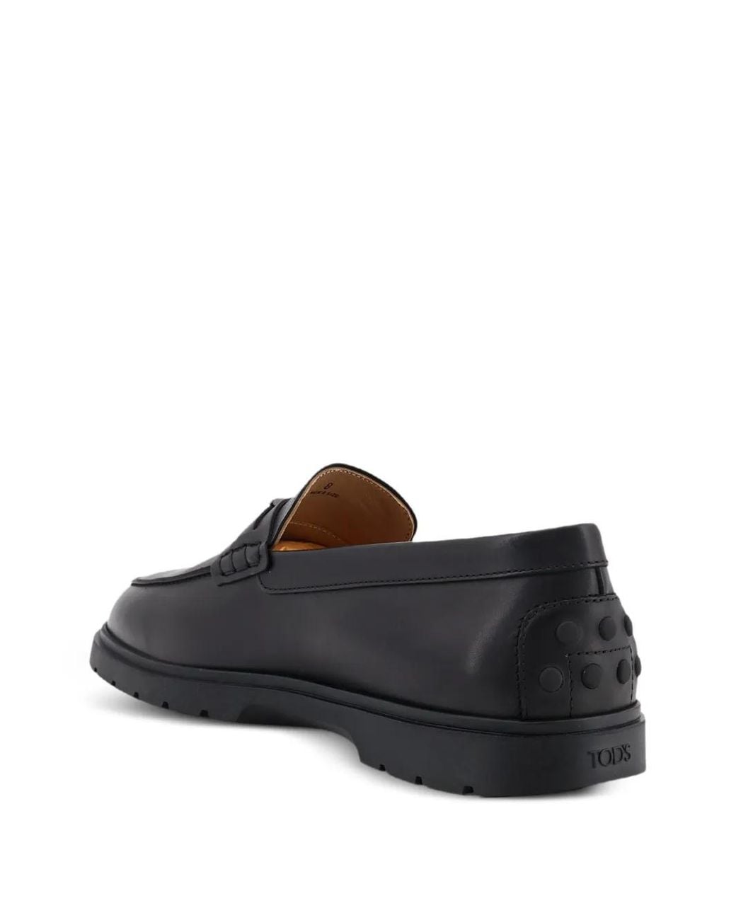 Tod's Black T Timeless Gomma Loafers for men