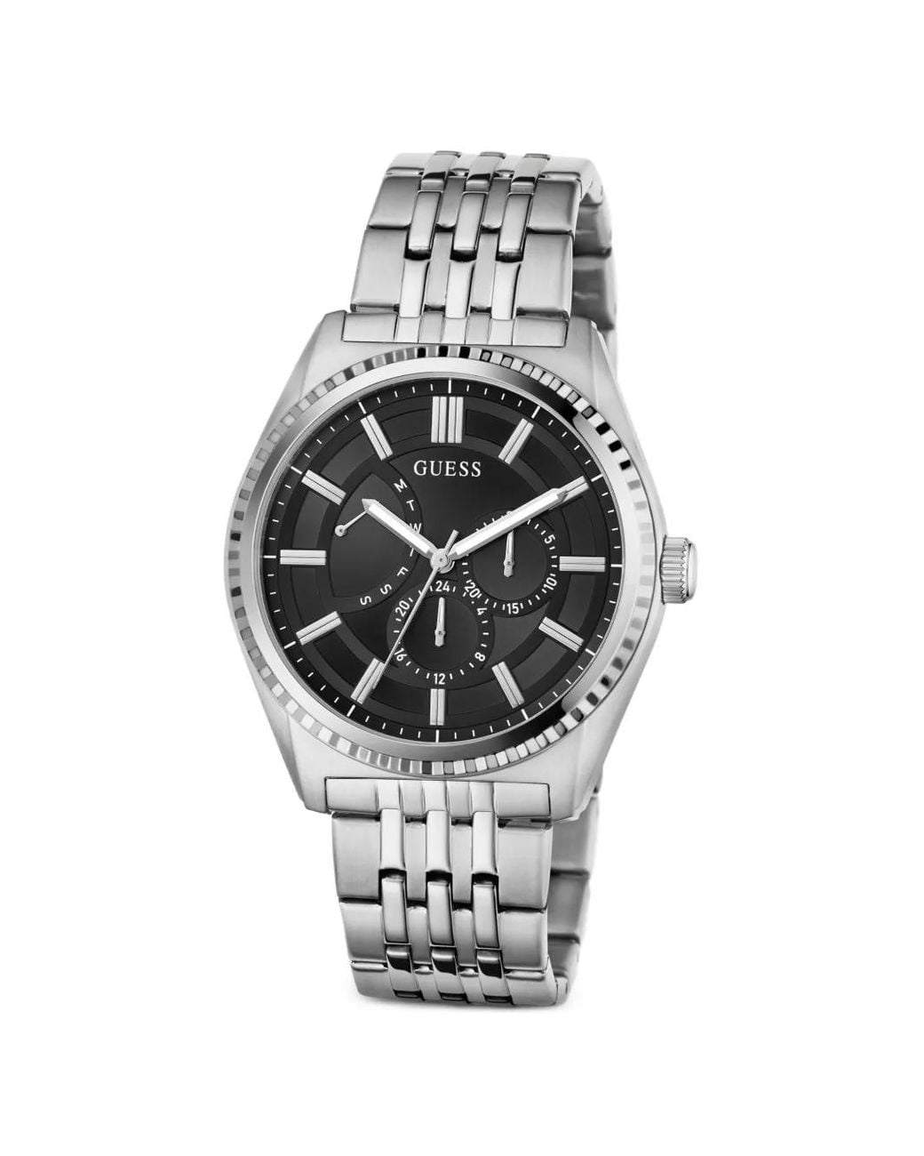 Guess Metallic Montre Multifunction 44 Mm for men
