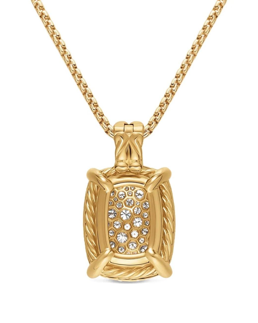 Collana Con Pendente Chatelaine di David Yurman in Metallic