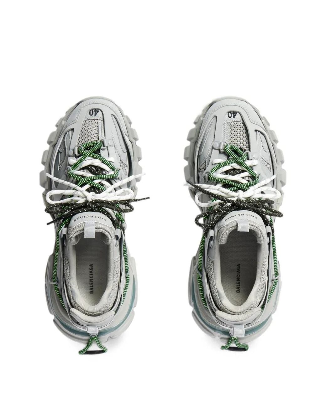 Balenciaga White Track Trail Laces Trainers for men