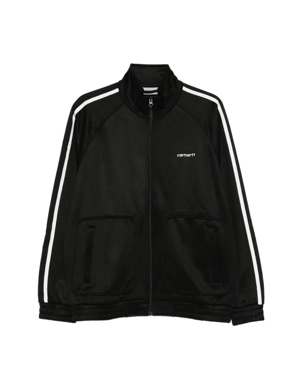 Carhartt Black Logo Zip Sweatshirt for men
