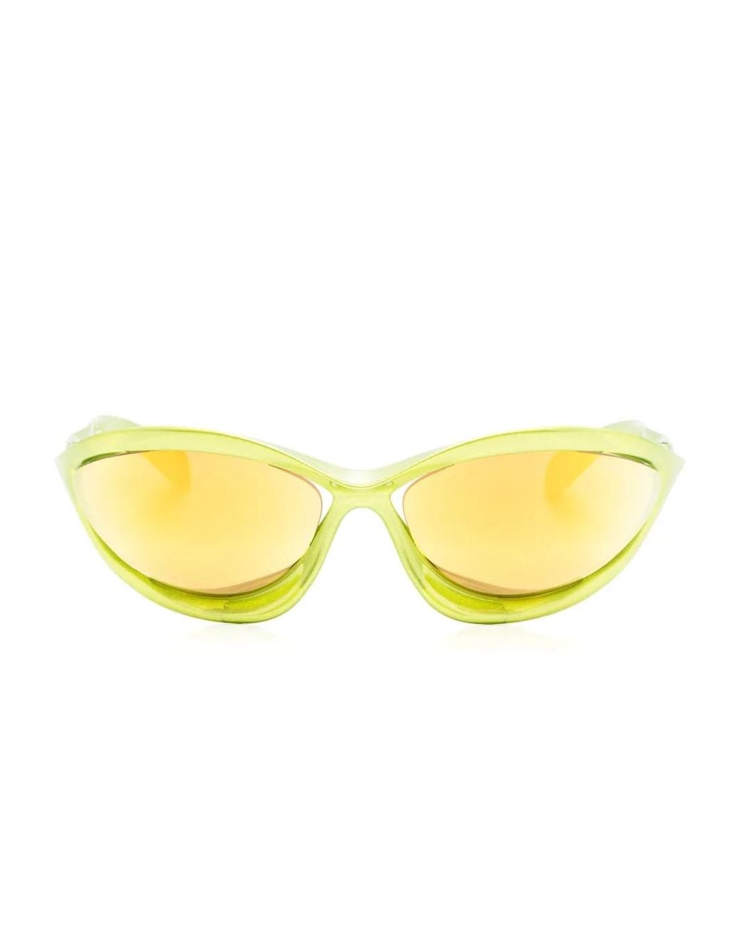 Prada Morph Cat-Eye-Sonnenbrille in Yellow für Herren