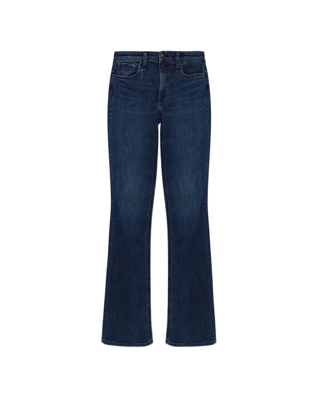 Rag & Bone Kinsley Bootcut Jeans in het Blue