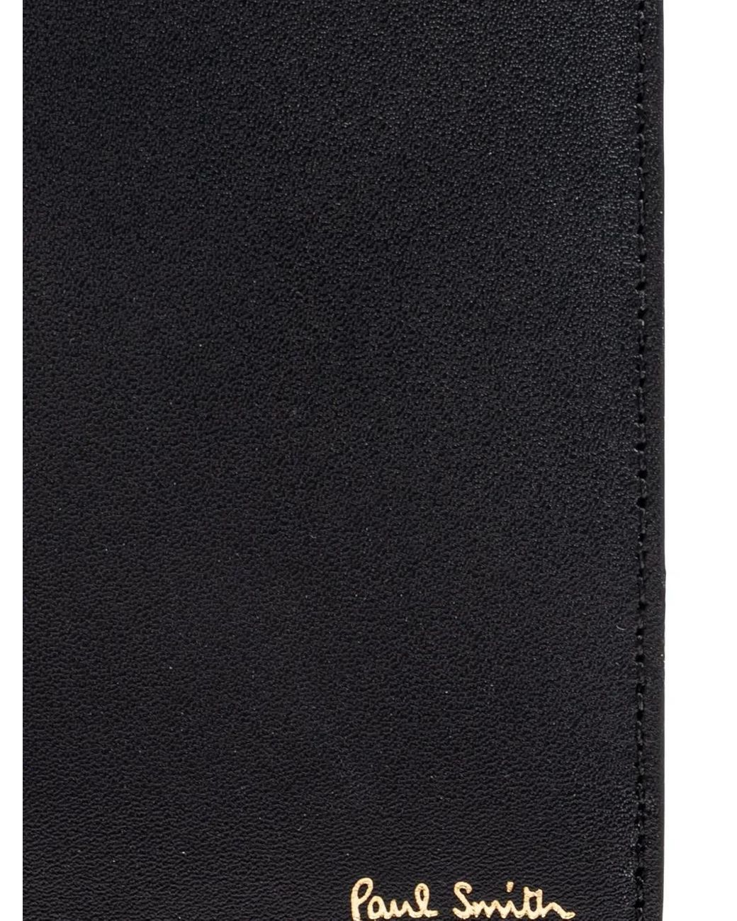 Paul Smith Black Wallet Passprt Holdr for men