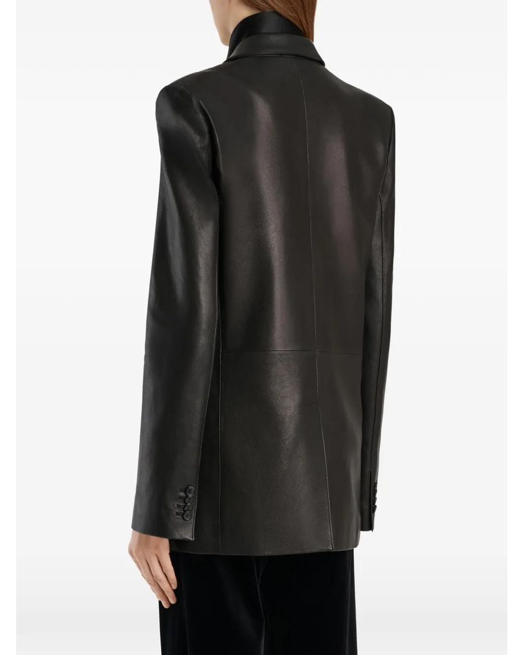 Khaite Black Sarmine Jacket