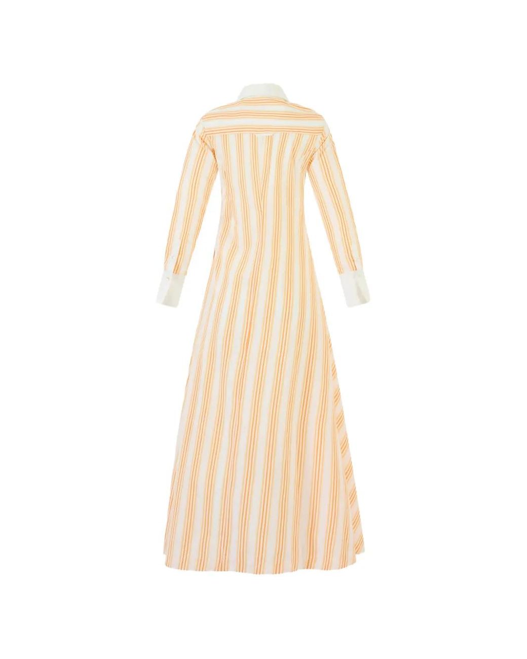 Rosie Assoulin White Groovy Shirt Dress