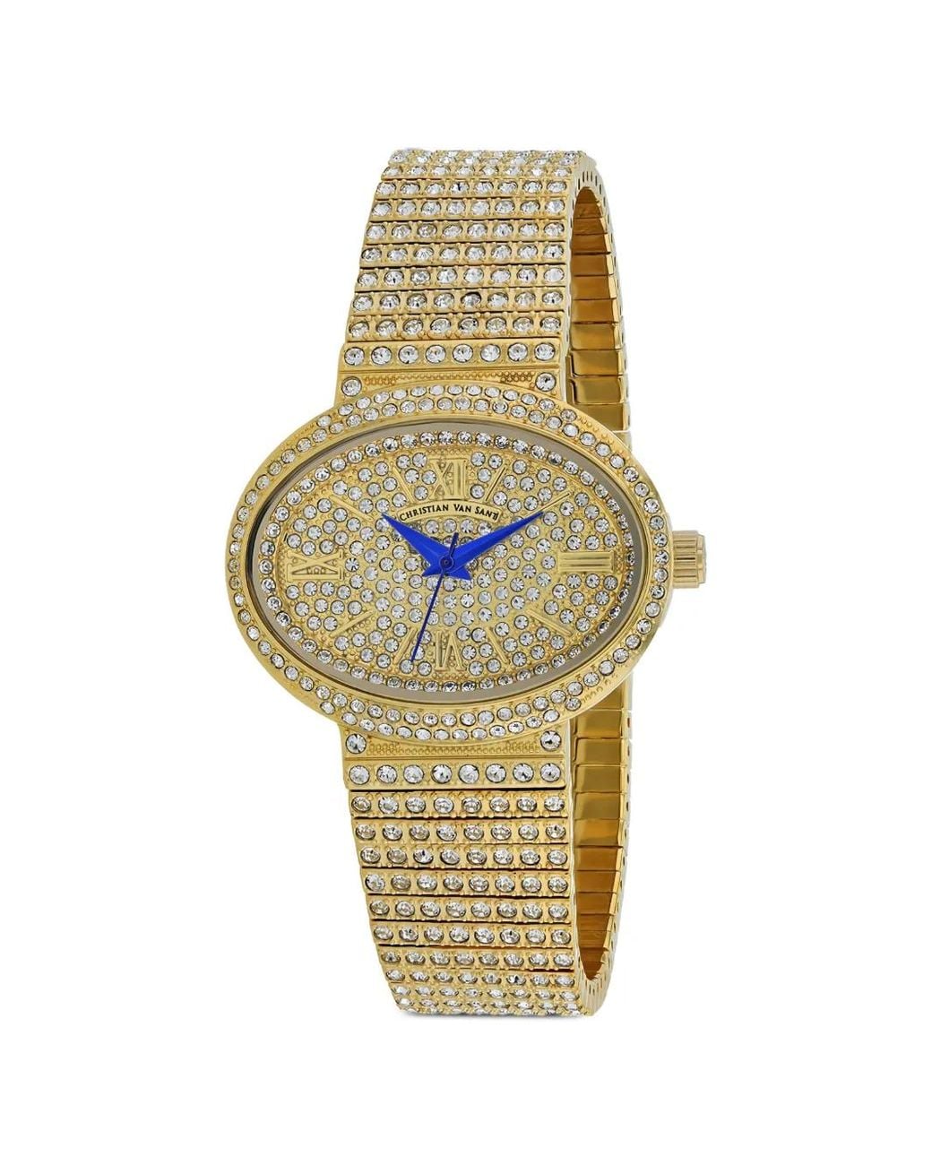Christian Van Sant Metallic Sparkler 30Mm Watch
