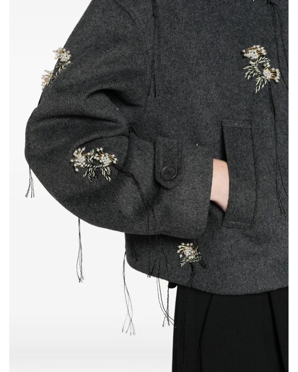 Chaqueta Katya Con Detalles Jonathan Simkhai de color Black