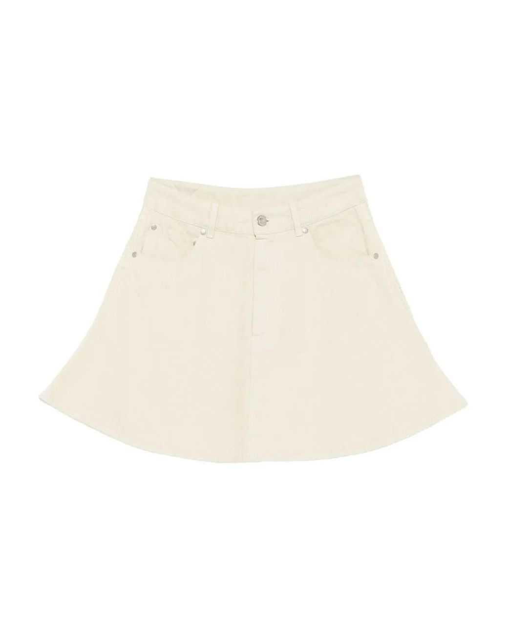 Nanushka Natural Neah Mini Skirt