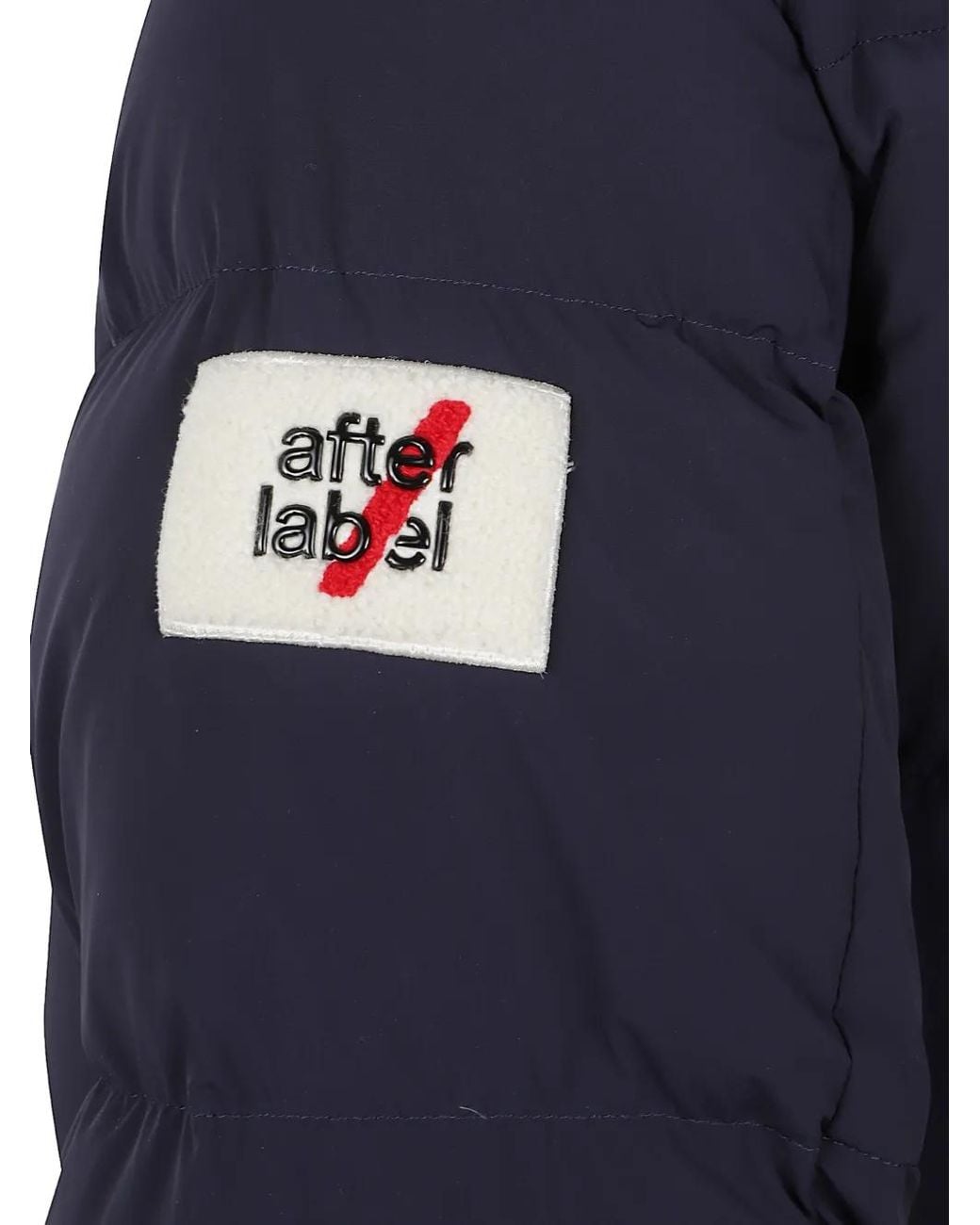 AFTER LABEL Blue Chamonix Quilted Padded Jacket for men