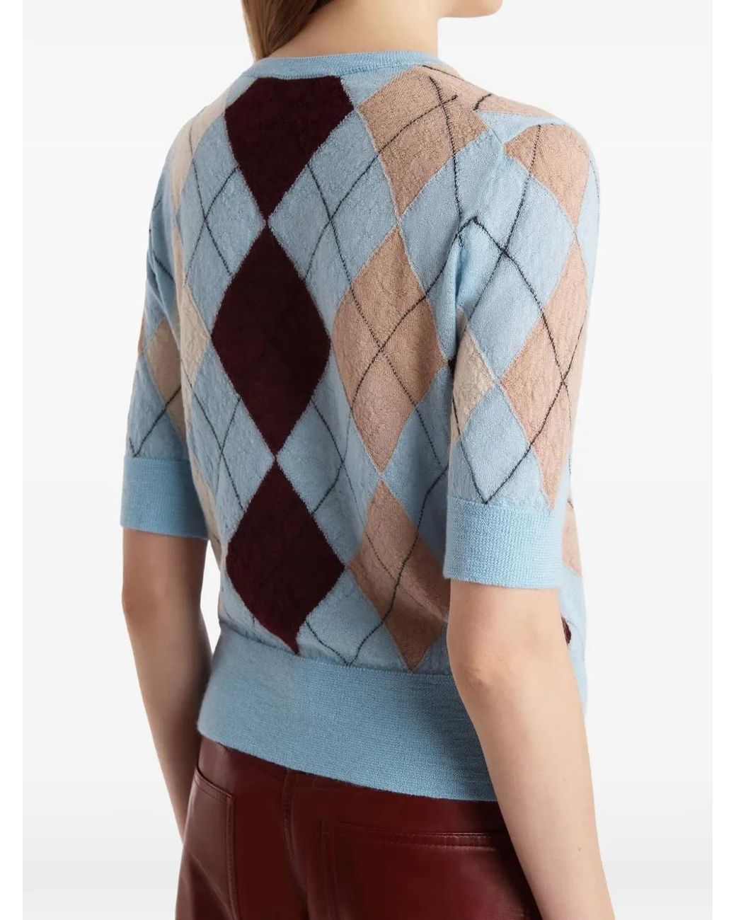 Khaite Blue Anders Top