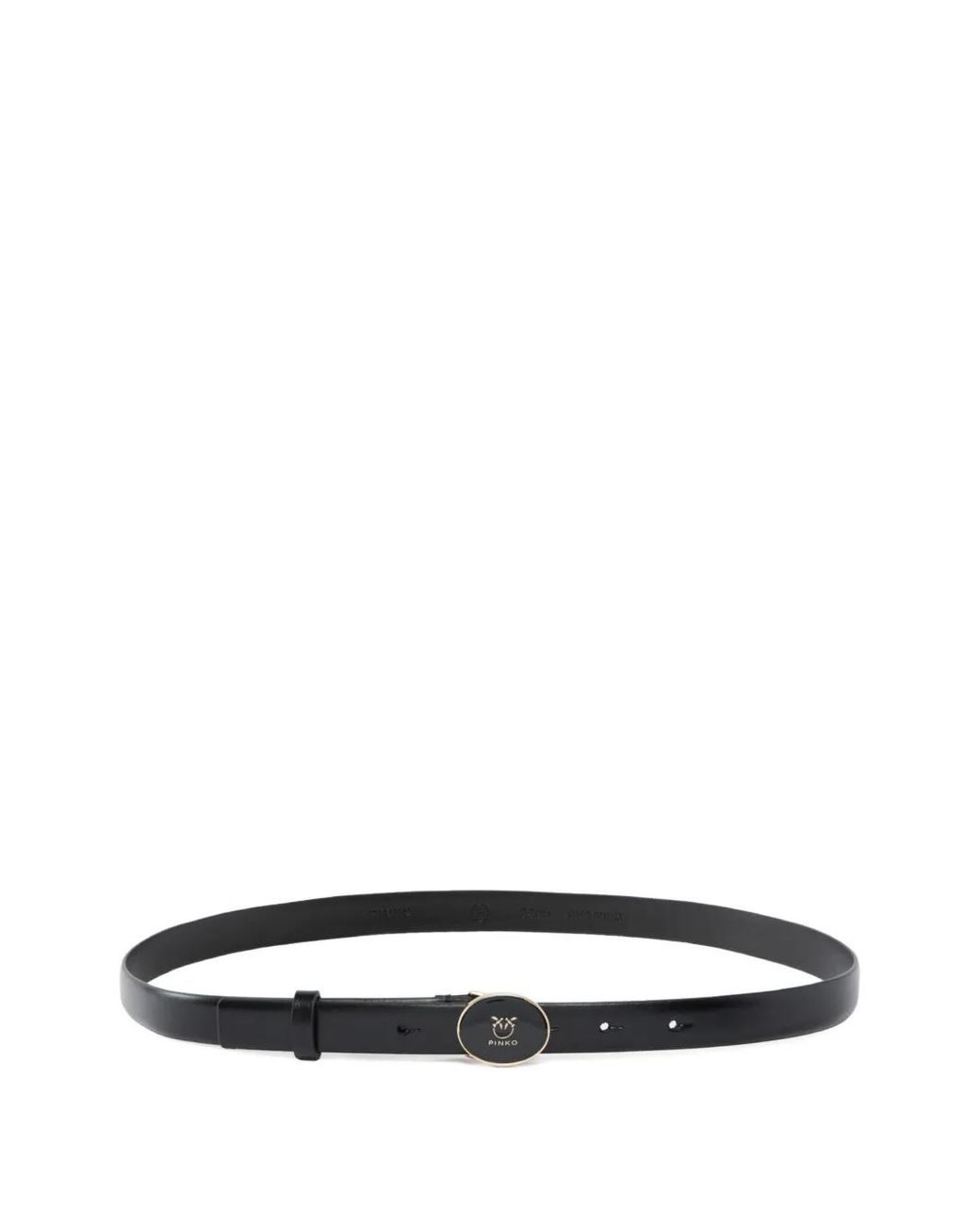 Pinko White Round Enamel
