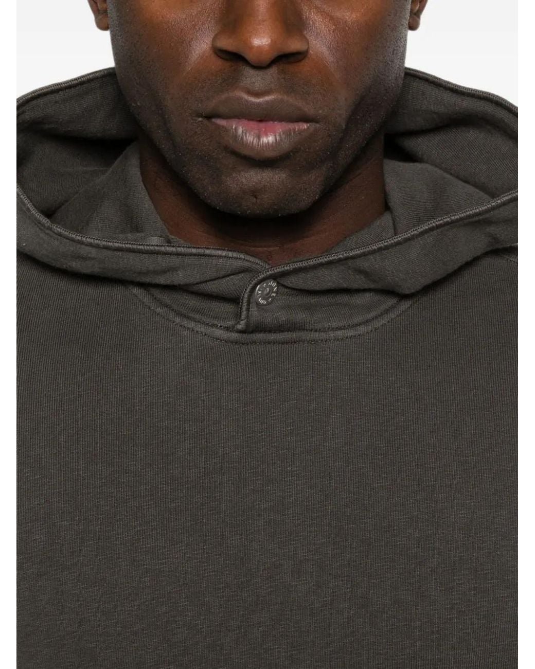 Stone Island Gray Hoodies for men
