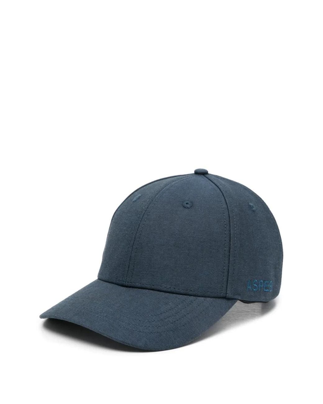 Aspesi Blue Logo Hat for men