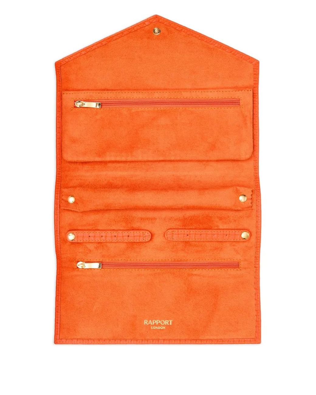 Rapport Orange Charlotte Jewellery Roll