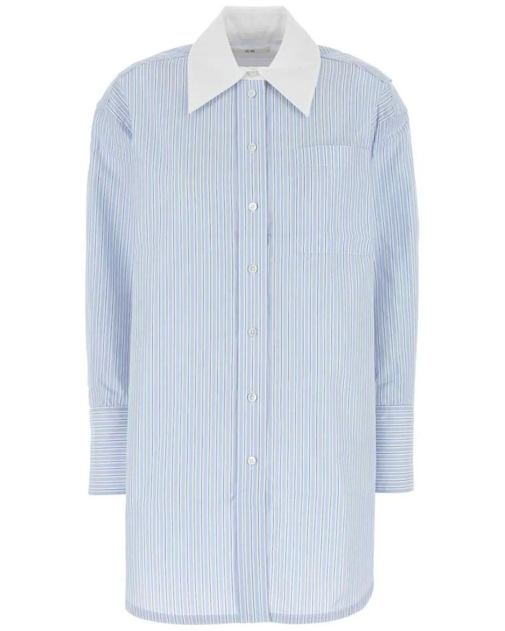 Co. Blue Striped Shirt