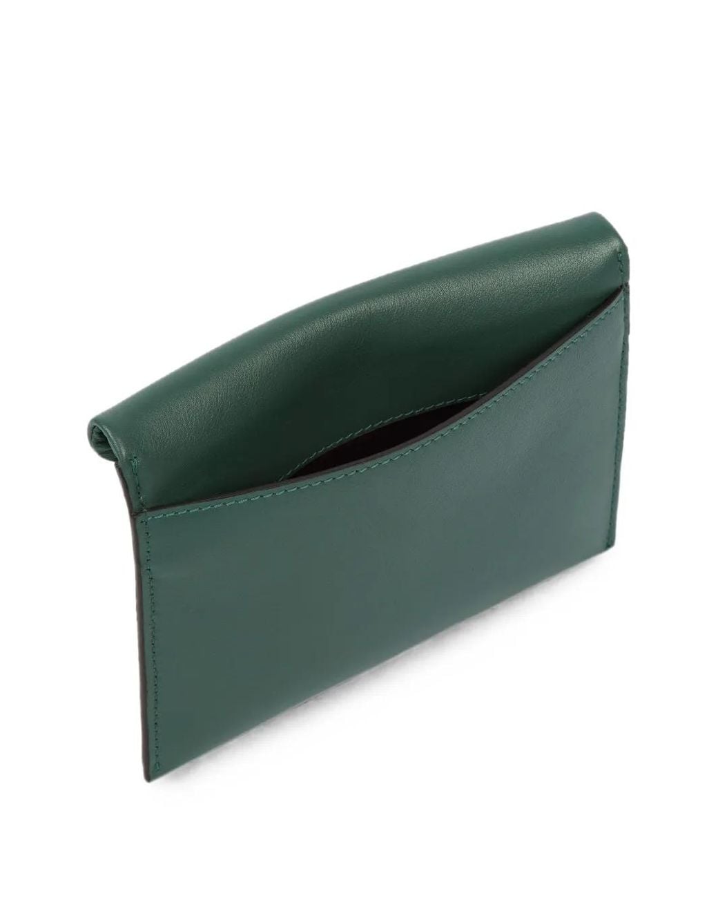 Smythson Green Länglicher Milton Beutel