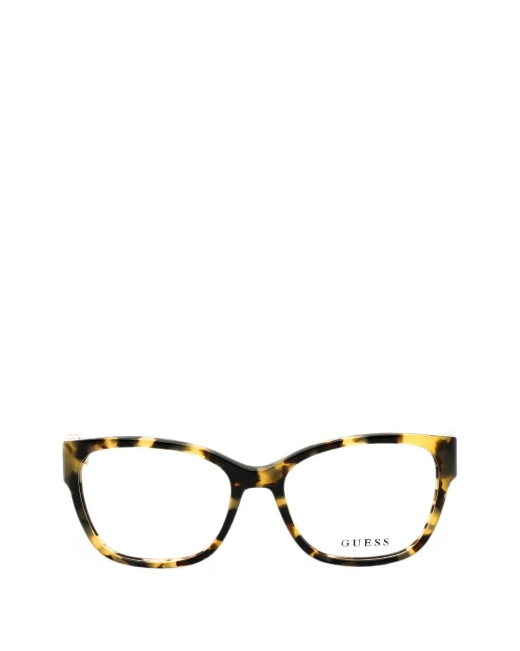 GUESS EYEWEAR Black Lunettes De Vue À Monture Rectangulaire