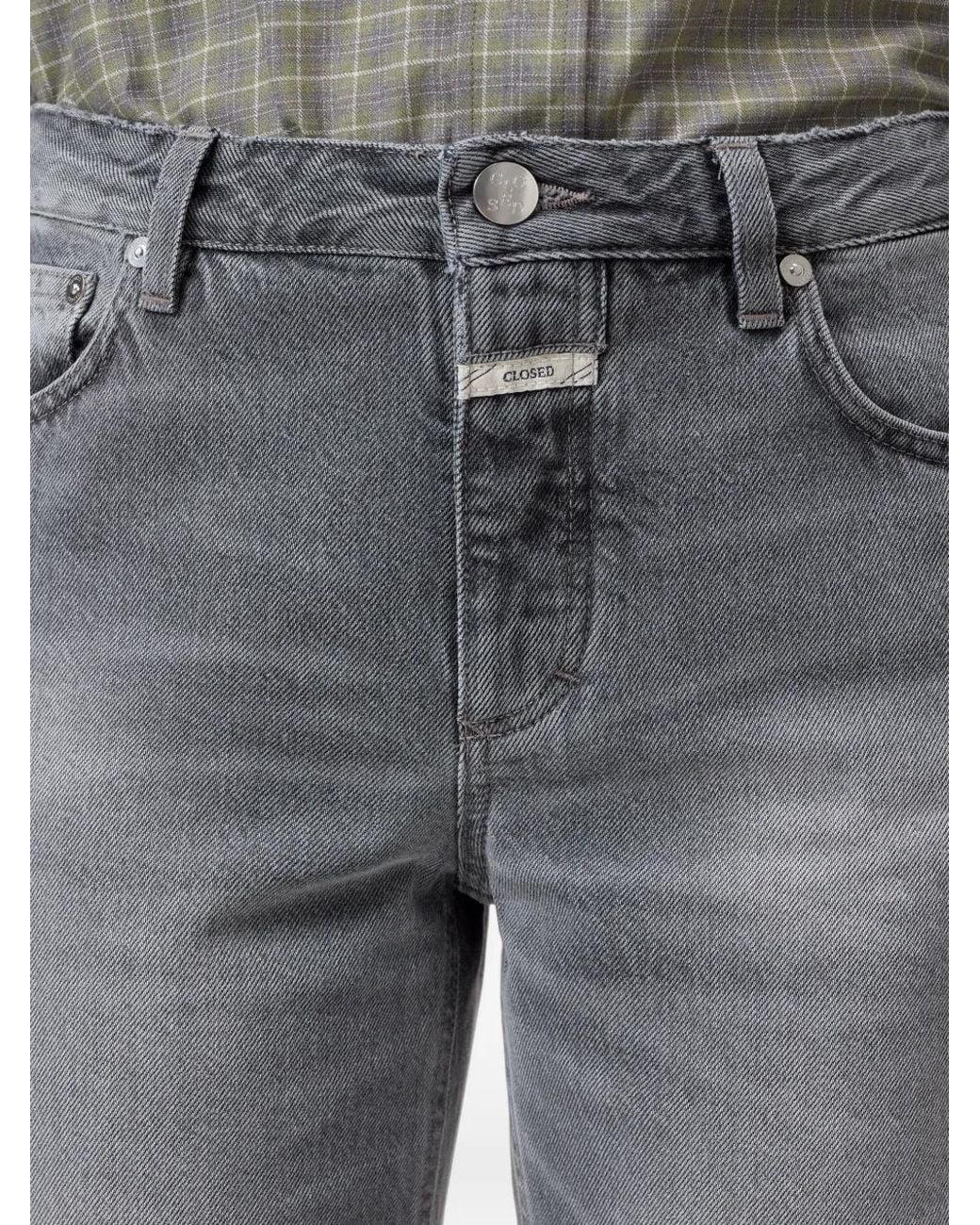 Closed Gray Gillian Faded-Effect Jeans