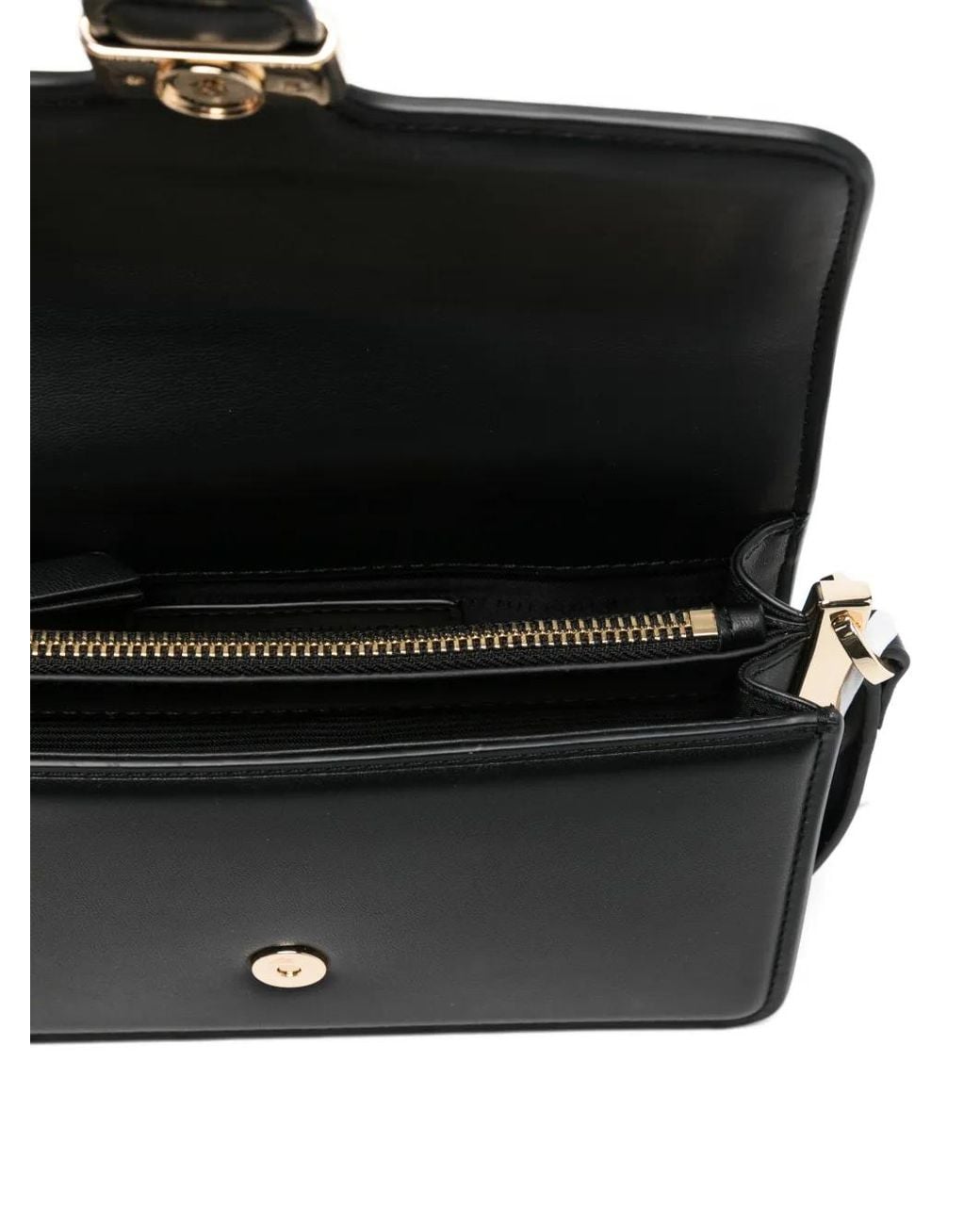 Tommy Hilfiger Black Mini Th Heritage Crossbody Bag