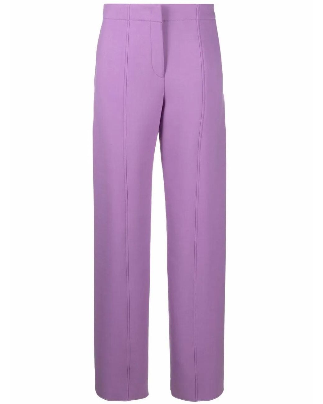 Ferragamo Straight Broek in het Purple