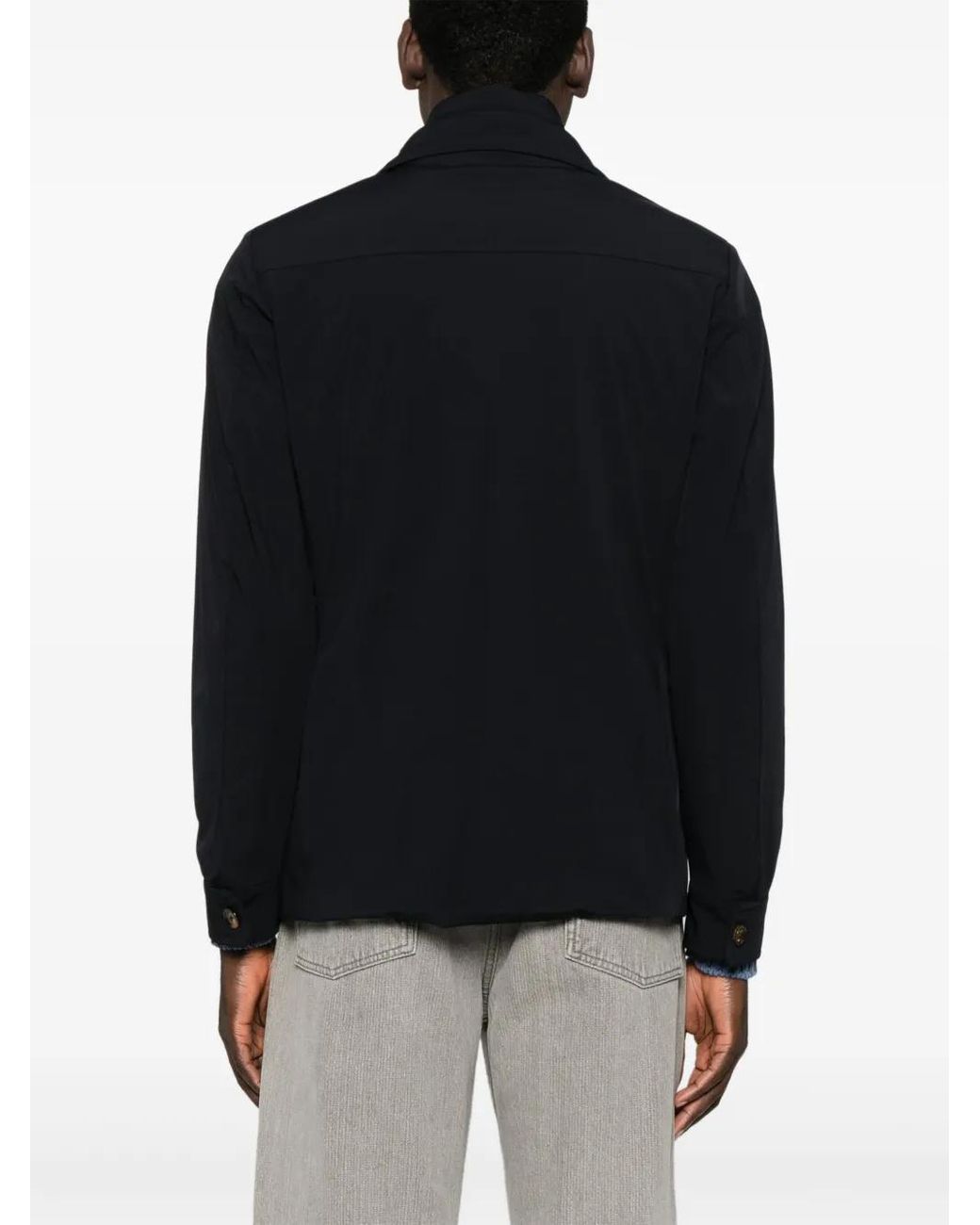 Moorer Black Volmer Jacket for men