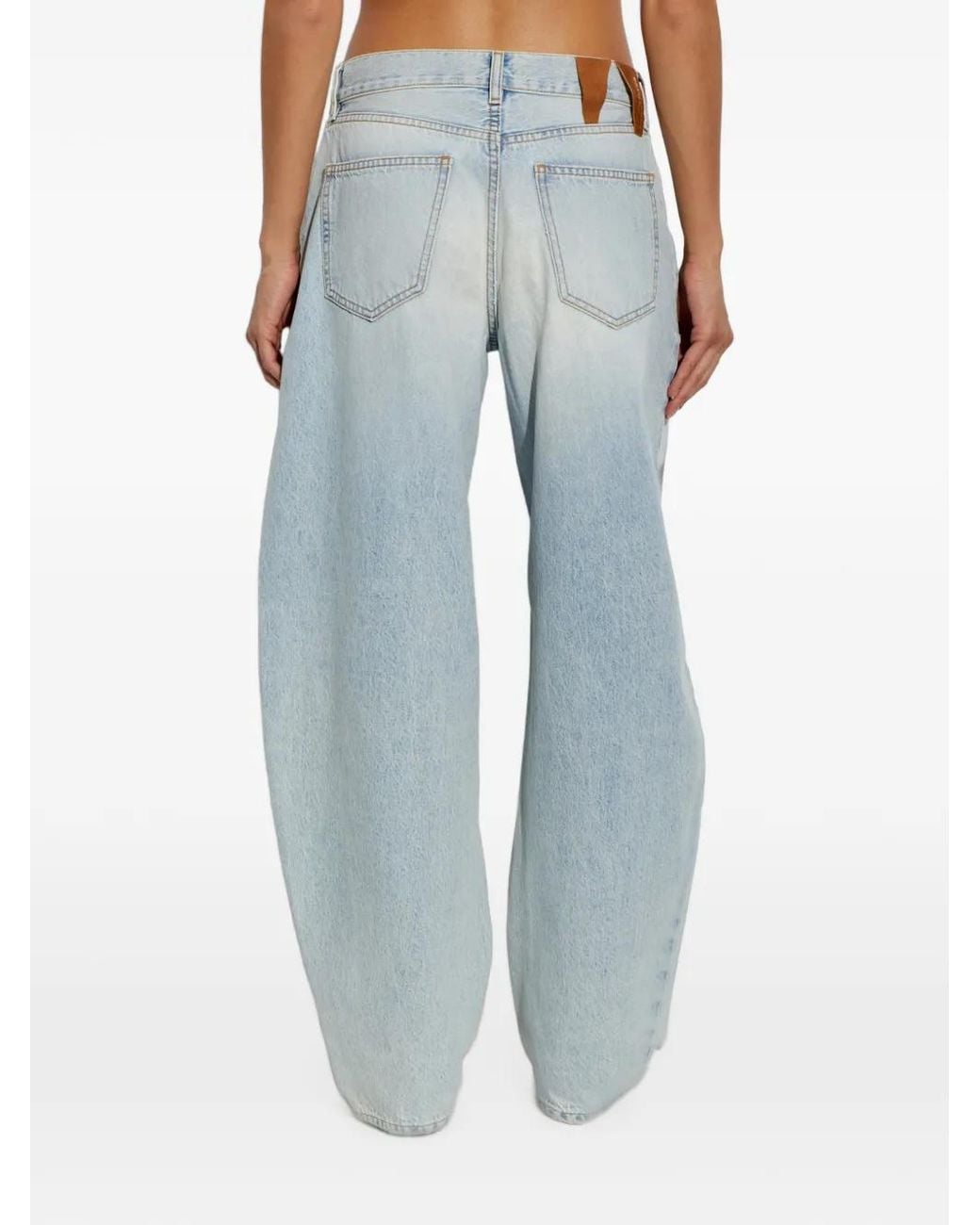 DARKPARK Blue Khris Barrel-Leg Jeans