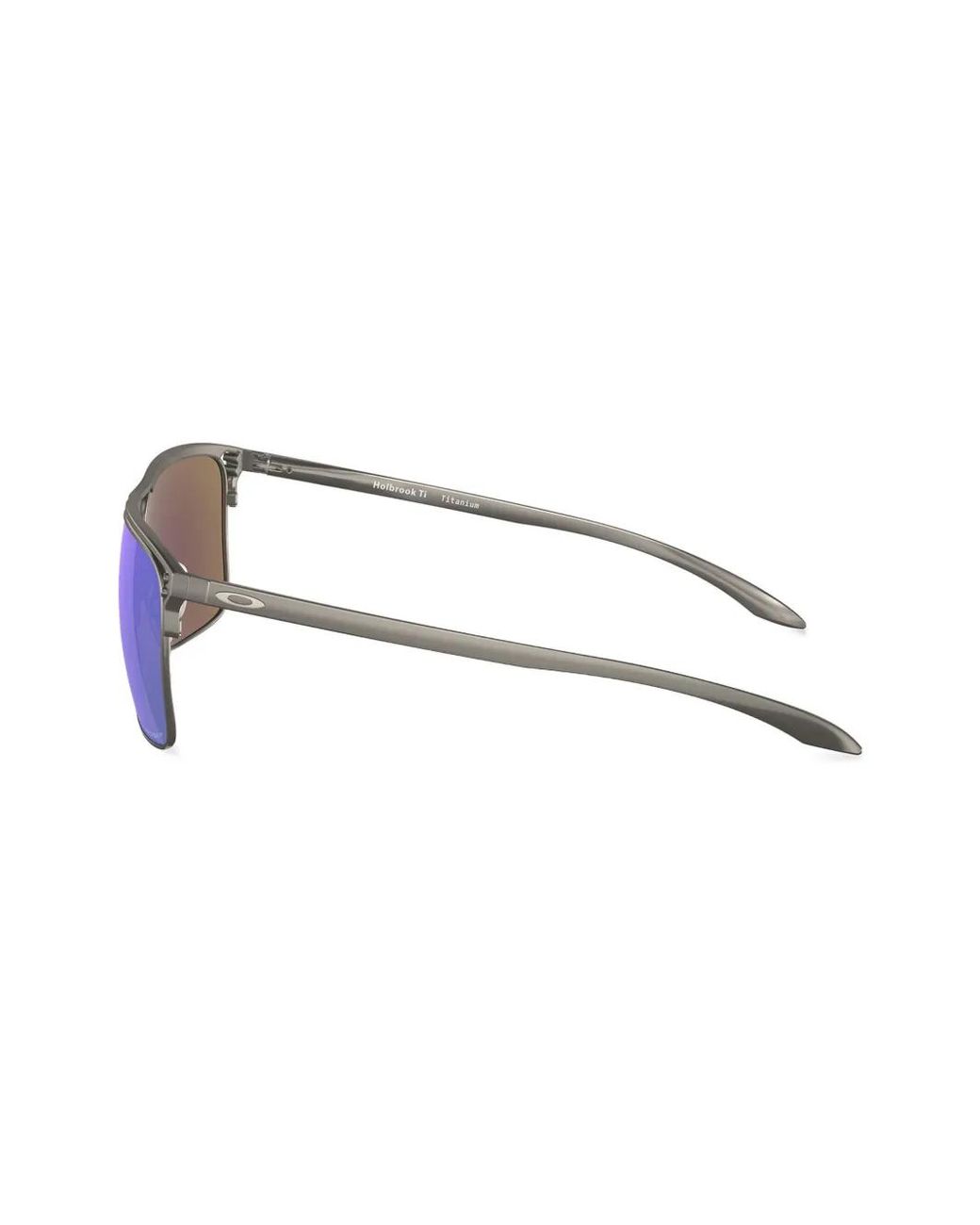 Oakley Blue Holbrook Ti Rectangle-Frame Sunglasses for men