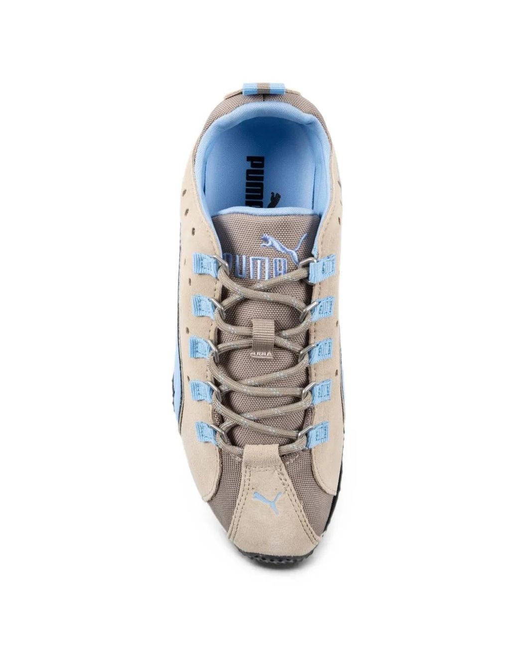 PUMA Blue H-Street Wtr Ii Perforated Panelled Sneakers