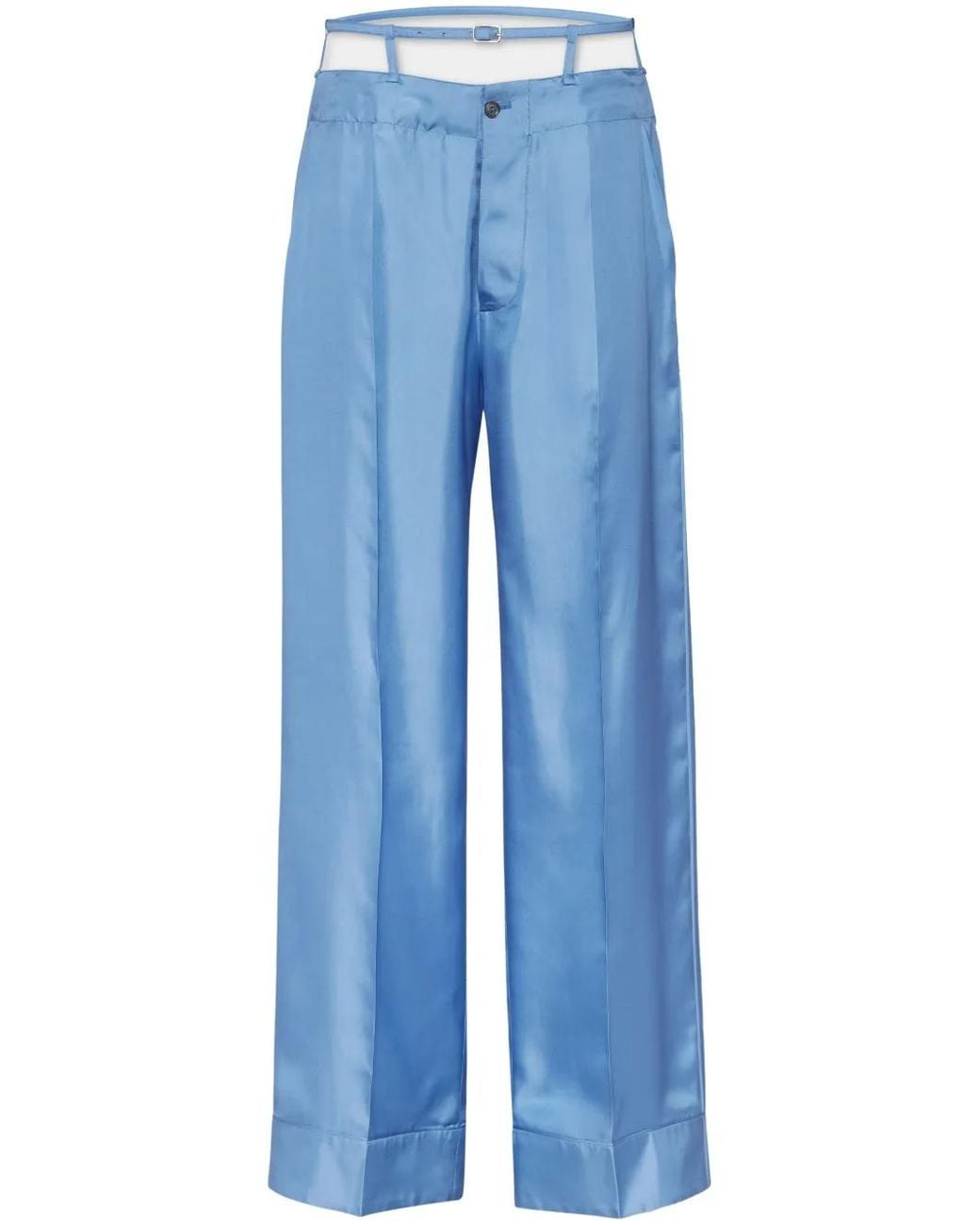 Pantalones De Seda DSquared² de color Blue