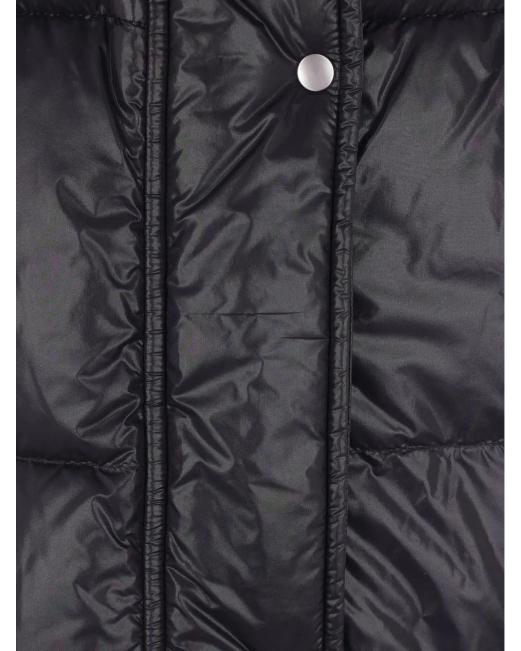 Jil Sander Black Hooded Button-Up Jacket for men