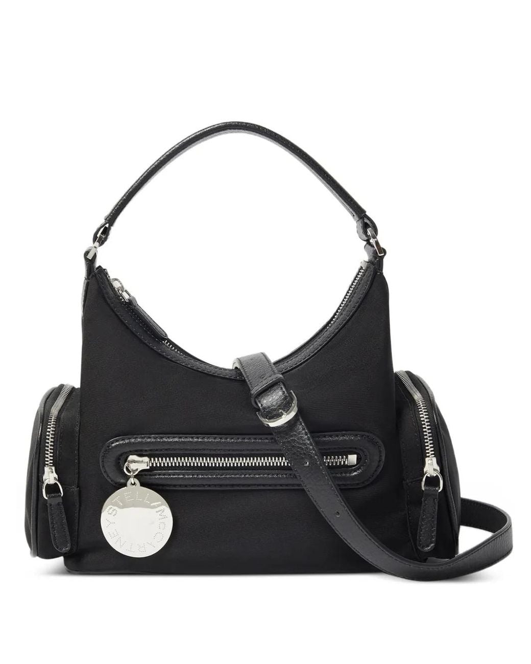 Stella McCartney Black Dartmoor Econyl Crossbody Bag