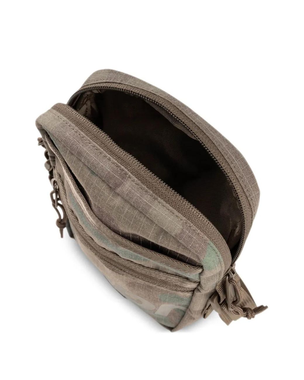 Supreme Gray Camouflage-Pattern Shoulder Bag