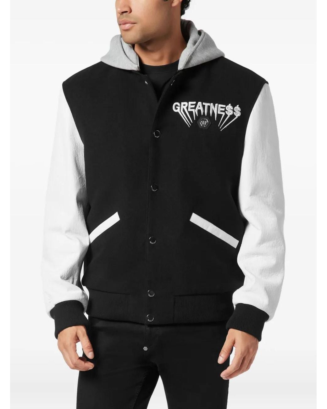 Philipp Plein Black Jackets for men