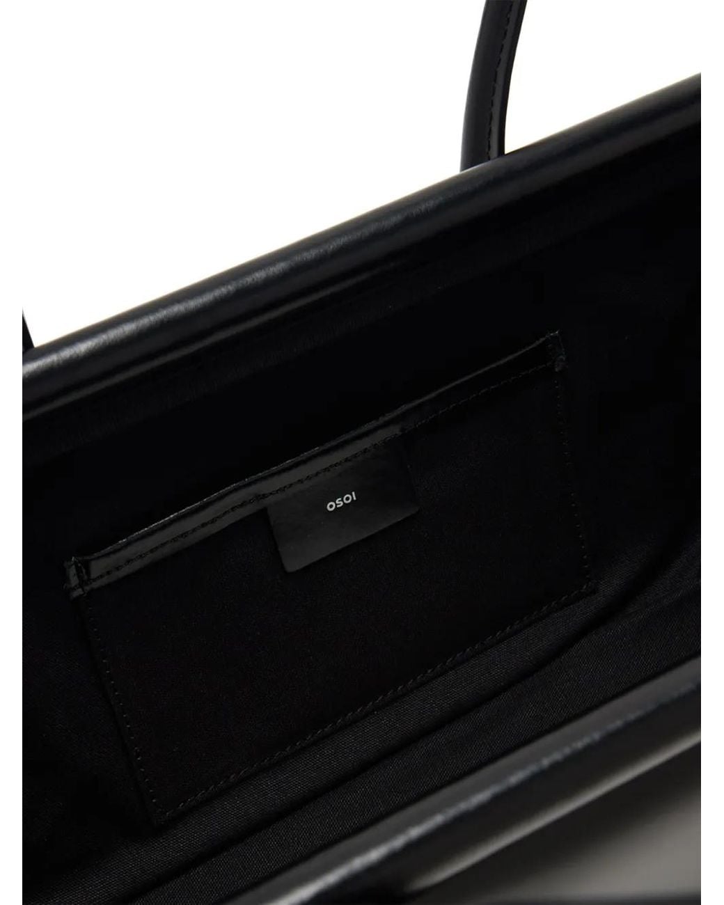 OSOI Black Boat Handbag