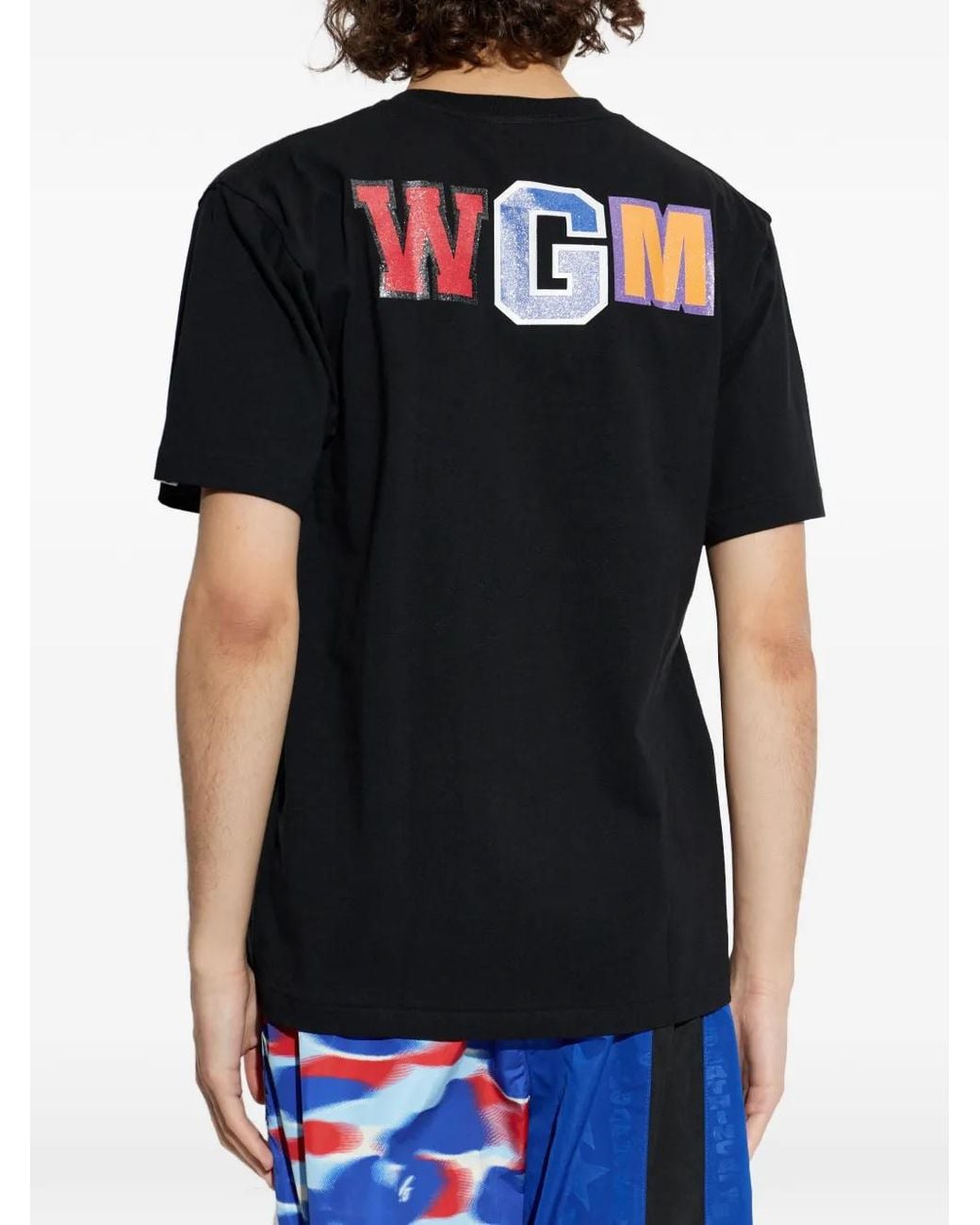 A Bathing Ape Black Shark Graphic T-Shirt for men