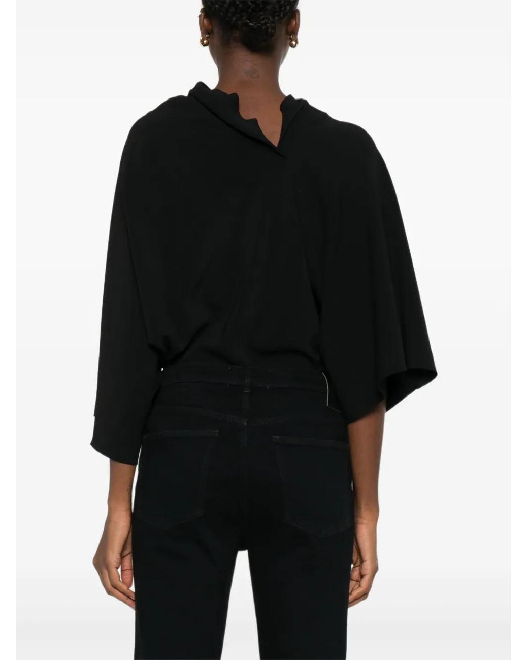TOVE Black Button Jeans