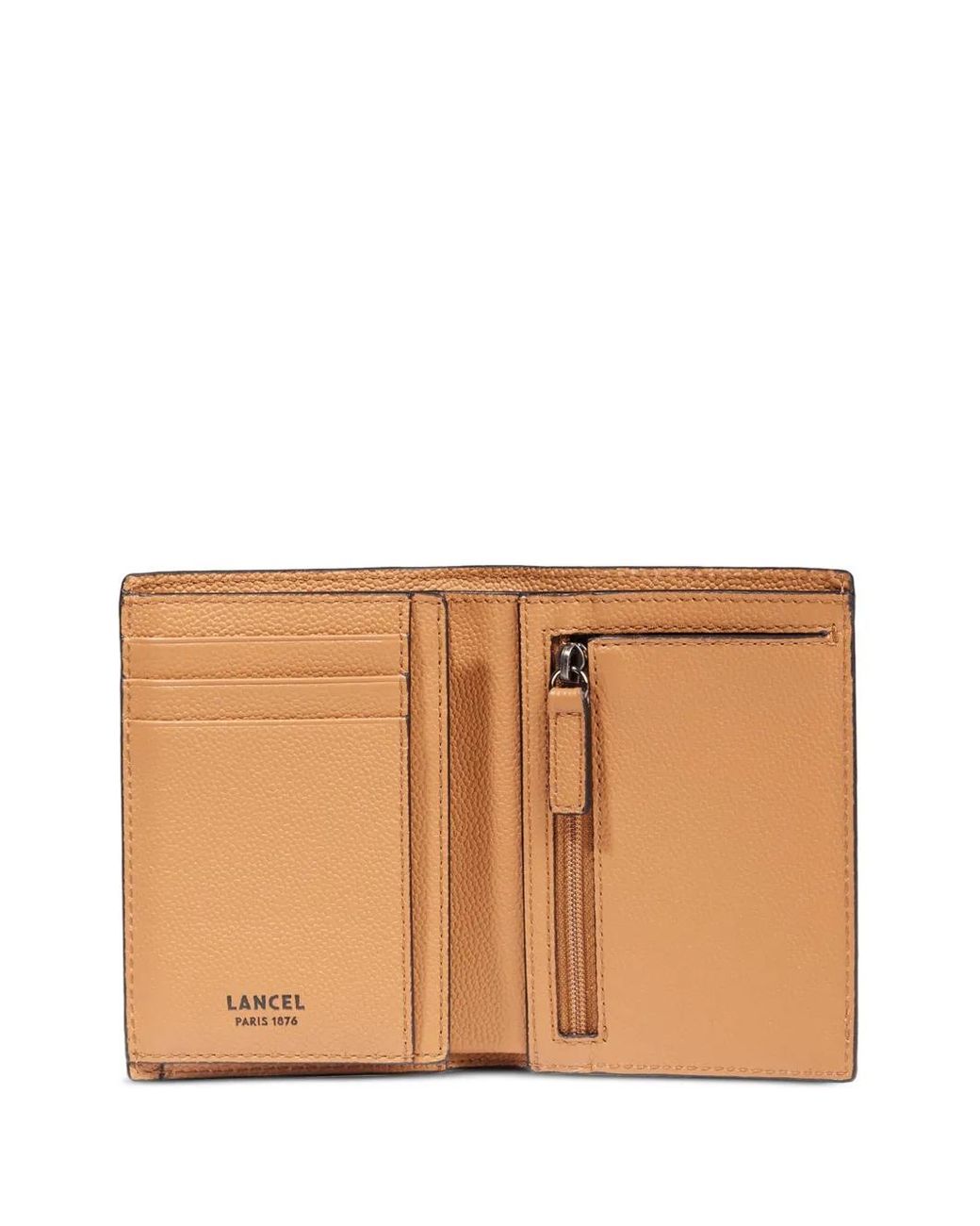 Lancel White Charlie Leather Wallet for men
