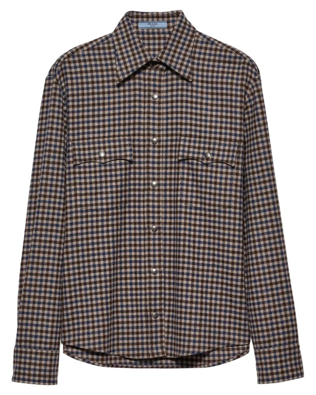 Prada Black Wool Shirt
