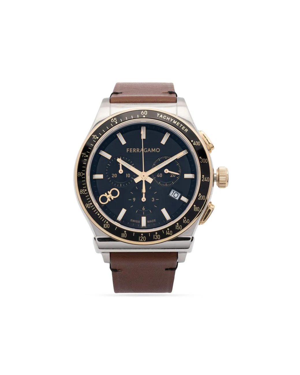 Ferragamo Blue 1927 Chronograph 42Mm for men