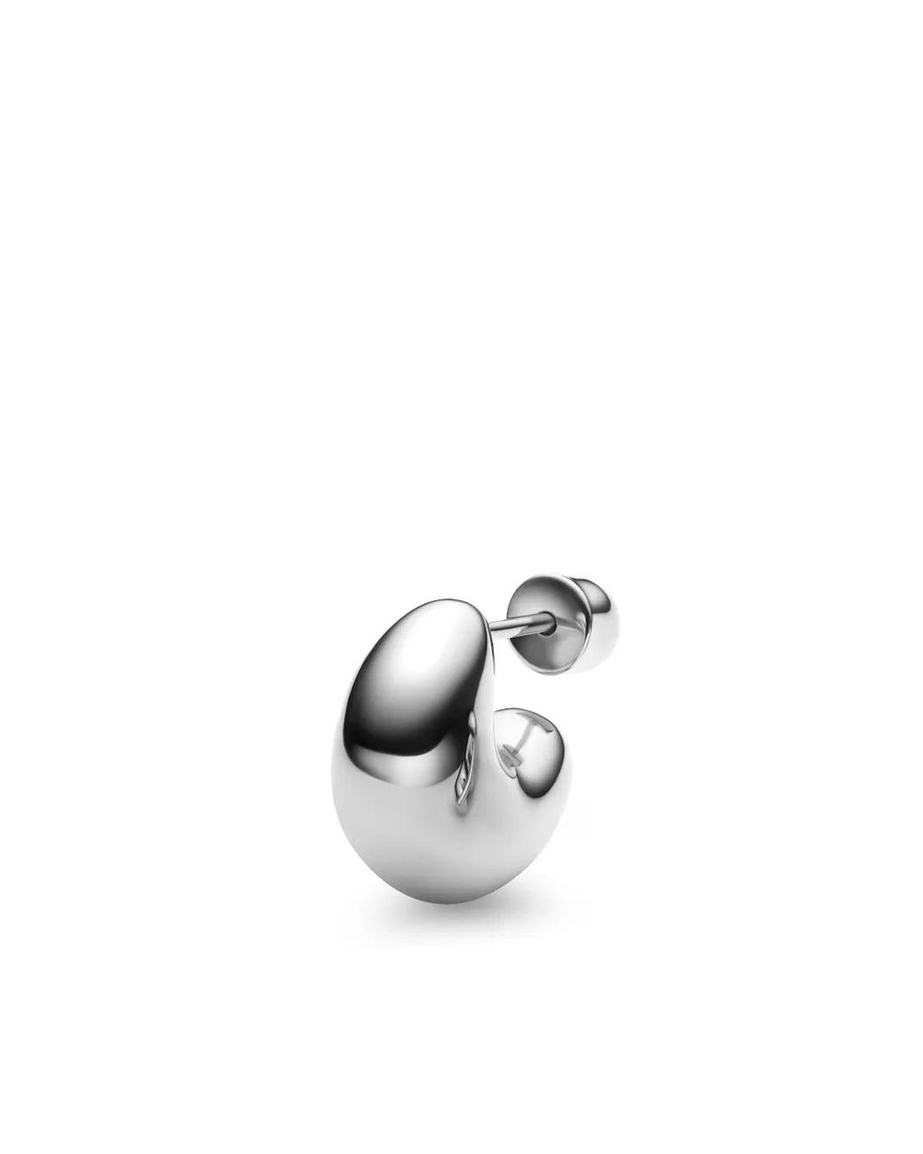 Maria Black White Tryvann Pillow Earring