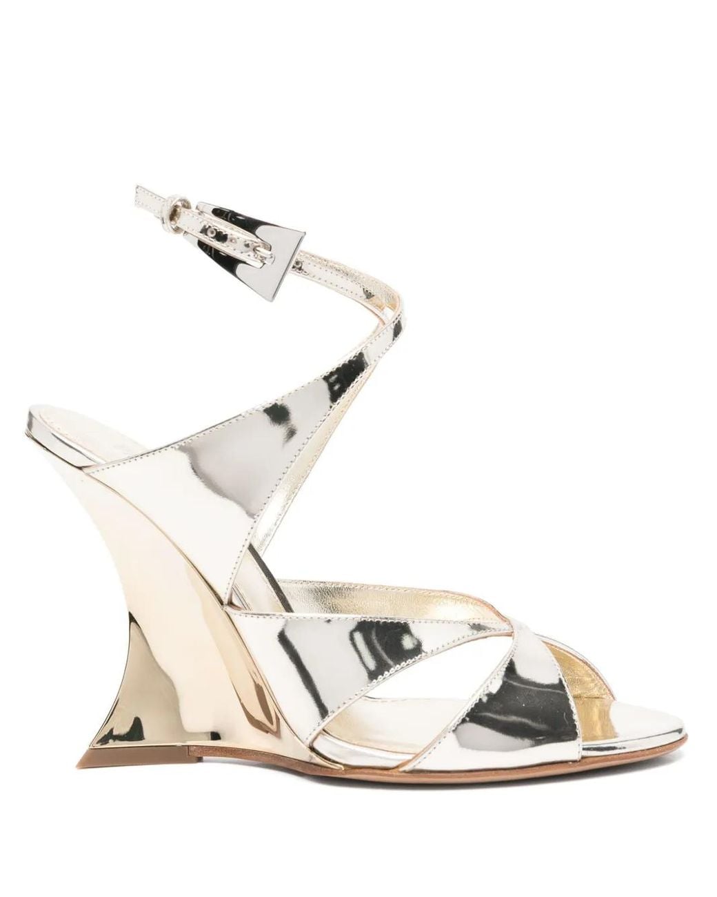 Paris Texas Metallic 105Mm Laila Sandals