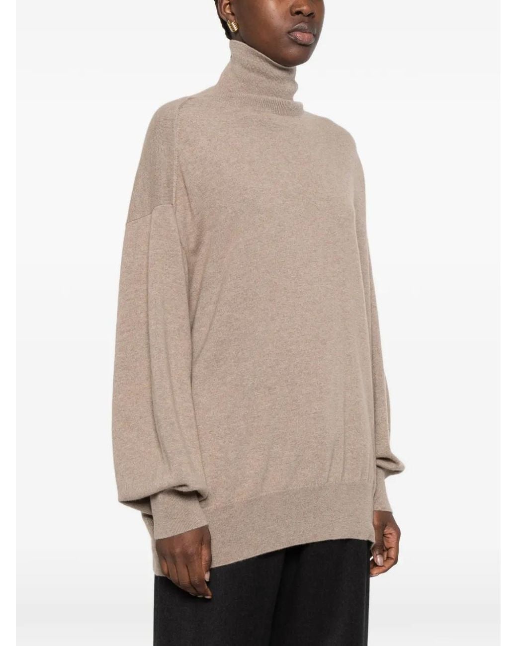 Sofie D'Hoore Natural Manuel Roll-Neck Sweater